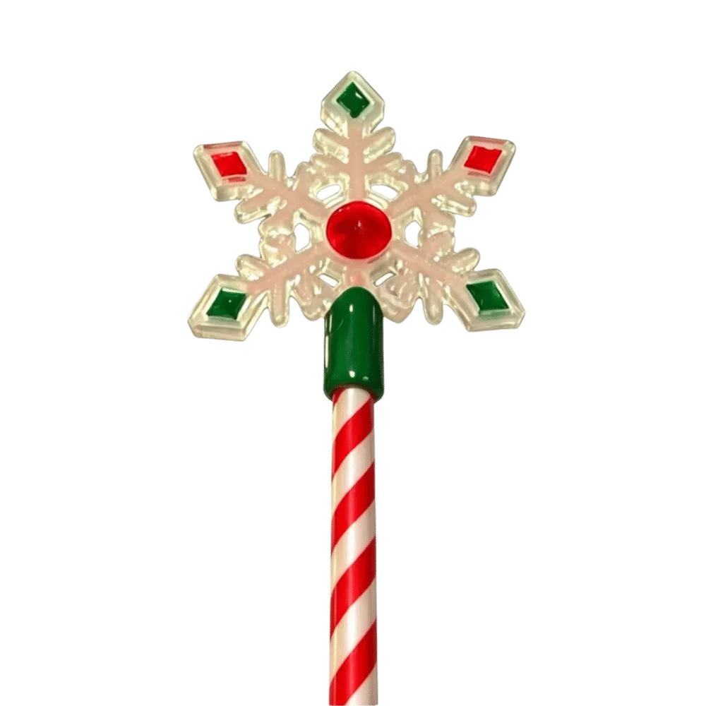 Baguette magique imprimee en 3D creative avec paiement sans contact, support de baguette magique de Noel mignon, drole, leger et portable
