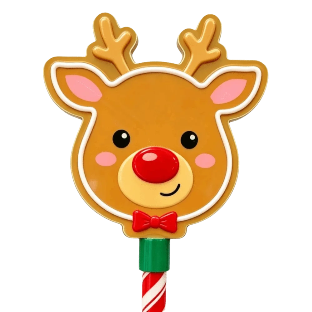Baguette magique imprimee en 3D creative avec paiement sans contact, support de baguette magique de Noel mignon, drole, leger et portable